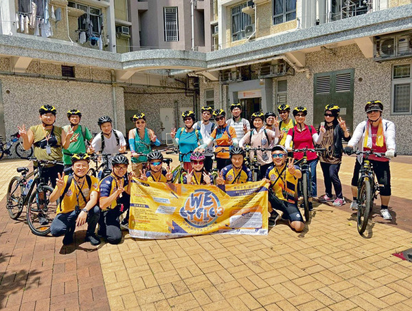 由張栢淳創辦的WeCycle單車導賞員及義工訓練計劃讓戒毒人士建立新生活，重投社會。